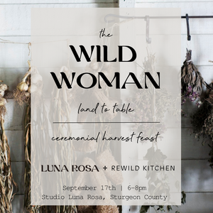 wild woman | harvest feast - september 17, 2023